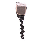 10A 5"x 5" Transparent Loose Wave Lace Closure #1B (FREE PART)