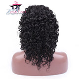 Loose Curly #1B 100% Human Hair Wig