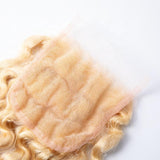 10A 4"X 4" Transparent Deep Wave Closure #613 (FREE PART)