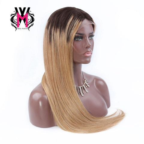 "Hombre #1B/27" 100% Human Hair Wig