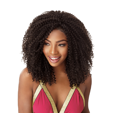 10A Grade Kinky Curly #1B