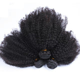 10A Grade Kinky Curly #1B