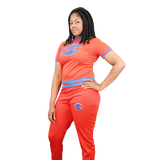 Womens Champion Short Sleeve Track Suit