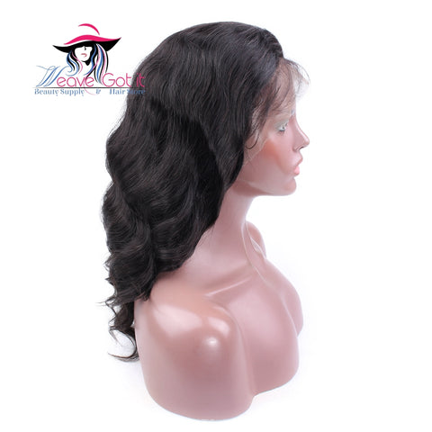 Body Wave #1B 100% Human Hair Wig