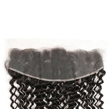 10A 13"X 4" Transparent Deep Wave Lace Frontal #1B (FREE PART)