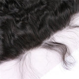 10A 13"X 4" Transparent Water Wave Lace Frontal #1B (FREE PART)