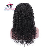 Italian Curly #1B 100% Human Hair Wig