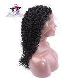 Italian Curly #1B 100% Human Hair Wig