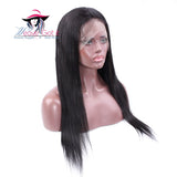 Silky Straight #1B 100% Human Hair Wig