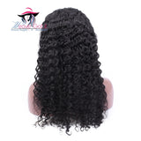 Pineapple Deep Wave #1B 100% Human Hair Wig